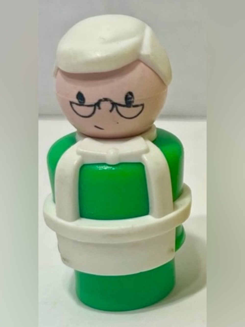 FISHER-PRICE - SESAME STREET LITTLE PEOPLE - MRS HOOPER FIGURE - VINTAGE 1978